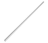 1pc Axe Linéaire Tige de Guidage Cylindrique Tige de Cylindre en Acier de Cylindre 10mm (500mm)