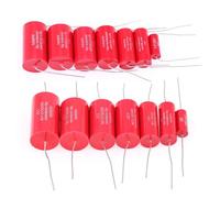 1PC Axial MKP Capacitor Audio 250V 400V 630V 4.7UF/400V 10UF 1.0UF 1.5UF 6.8UF 8.2UF Frequency Dividing Capacitance AUOQKQUT(25UF 400V 1PC)
