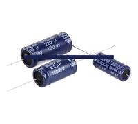 1pc Axial Non-polar Frequency Divider Capacitor 100V 120UF Capacitance Meters