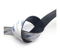 1Pc bande de caoutchouc de Silicone noir 3M bande d'étanchéité auto-adhésive anti-dérapant amortisseur joint d'étanchéité largeur 10-50mm épaisseur 0.5/1/2/3mm ( Size : 1000x20mm (1Pc) , Color : 2mm )