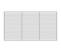 1PC Barbecue Net Square Grid Cuisine Cuisine carrée BBQ Grill Mesh en Acier Inoxydable Barre de Refroidissement Cadre de Refroidissement (Size : 32x32cm)