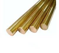 1PC Barres de Tige en Laiton Longueur 200mm avec diamètre 15mm 18mm 20mm 25mm 30mm tiges Rondes échelles Vierges Lame (Size : 18mm, Color : 200mm)