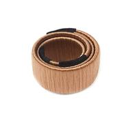 1pc beignet bun fabricant magique français twist coiffure pain de coiffure plie plie coiffure bande accessoire accessoire de coiffure bricolage outil pour les filles (brun clair).