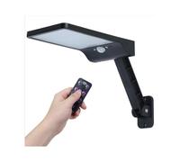 (1pc, Black) 48 LED Solar Power Street Light PIR Motion Sensor Lamps Garden Security Lamp Outdoor Street Waterproof Wall Lights