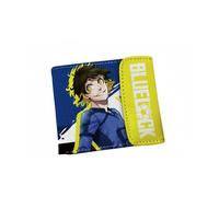 1pc Blue Lock Peripheral Wallet Game Peripheral Wallet Print Leather Wallet Short PU, Style 16, Taille unique, Mignon