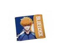 1pc Blue Lock Peripheral Wallet Game Peripheral Wallet Print Leather Wallet Short PU, Style 8, Taille unique, Mignon