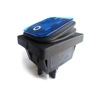 1PC Blue RL2 4-pin two-speed indicator warping board ship type power switch 16A250V