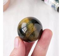 1pc Blue Tiger Eye Stone Ball Polishing Crystal Sphere Gem Decorative Gift Ornaments