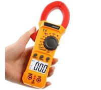 1pc BM528D Mini Pince Ampèremétrique Anti-brûlure for Électricien Ampèremètre Numérique Pince Ampèremétrique Multifonctionnelle Capacitémètre Haute Précision(528F)