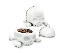 1pc Bones Skull Tea Infuser, Loose Leaf Tisane Filtre Passoire Diffuseur pour La Coupe