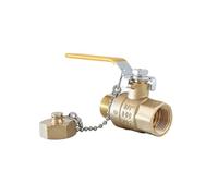 1pc boule en laiton for eau air carburant gaz huile tuyau salle de bain cuisine industrie arrêt boule connexion 1/2 3/4 1(1 Inch)