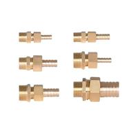1pc Brass 3/4" Male Swivel Thread to 19mm Hose Barb Bulkhead Brass Barbed Pagoda Pipe Joint Fittings