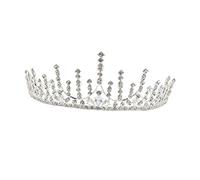 1pc Bridal Tiara Crown Barrettes Crown Crystal Headpiece Baroque Wedding Bandband Bridal Head Baroque Style Bride Bride Party Crown Girl Tiara Set