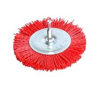 1pc Brosse De Coupe De Nylon 2,5 "/3Inch/4" Roue De Fil Abrasif | For perceuse, outil rotatif, polissage du bois, ébavurage, nettoyage, tige de 1/4"(T-type 100mm,3pc)