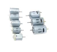 1PC Brush DC electronic starter 3V 6 V 12V 130 260 280 365 370 380 385 High Speed Carbon Brush Engine for Appliance Tools Parts CZAOINCU(1PCS 380 Motor)