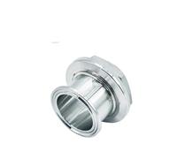 1pc BSP DN32 DN40 Double Ferrule 1.5" 2" Tri Clamp X 1-1/4" 1-1/2" Mâle Adaptateur Sanitaire SS304 Raccord de Tuyau en Acier Inoxydable Homebrew(DN32-K64mm-K50.5mm)