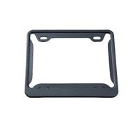 1PC Carbon Fiber Car License Plate Holder Suitable AllMotorcycle Number Plate Frame Stainless Steel Resistant Discoloration(Carbon Fiber Pattern)