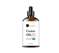(1PC)Castor Oil for Hair Growth | 100% Pure & Hexane Free | Cold Pressed | Promotes Growth for Eyelashes, Eyebrows & Hair | 100ml