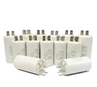 1pc CBB60 Running Capacitor AC 450V 4 Pins 50/60Hz Double Insert 30uf 450v NWPNLXEA