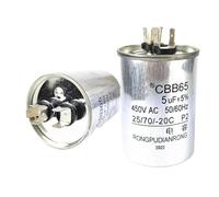 1pc CBB65 air conditioning compressor startup capacitor 450V 5UF Capacitance Meters