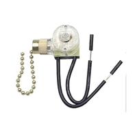1pc Ceiling Fan Wall light Bedside Lamp Replacement Pull Cord Chain Switch 3A/220V-250V CZMDKEXM
