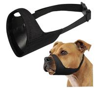 1pc chien museau, réglable souplable respirant en nylon chien gardien de bouche, museau de chien pour éviter de mordre la mât anti-mastication, les mâles de chien pour un chien moyen et grand po