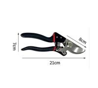 1PC Ciseaux de jardin Outil greffage Sécateurs d'arbres fruitiers bonsaï(Black)