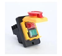 1PC CK5-11 AC250V 6-Pin Start Stop No Volt Release Push Button Switch Common to woodshop and Metalwork Machines IDGTTLDF