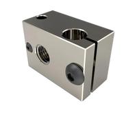 1Pc Copper Plated V6 Heater Block Upgrade 3D Printers | Pt100 Compatible Heat Block DDB Extruder 2026