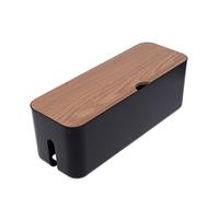 1Pc Creative Boîte de Gestion des Câbles Puissance Bandes Les Protecteurs de Surtension Bureau Cordon Organisateur Boîte Câble Organisateur Boîte à Cacher Les Fils Et Les