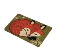 1pc Cute Fox Carpet Colorful Kitchen Rug Waterproof Non-Slip Bathroom Mat Doormat for Bedroom for Live Room Home(40X60CM 1.3X2FT)