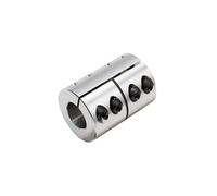 1PC D25 L35 Aluminum Alloy Rigid Coupling High Precision Shaft Rod Coupler Section For Cnc Stepper electronic starter Carving Machine Screw IDGTTLDF(6x12)