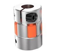 1pc D40L66 3 mâchoires araignée flexible coupleur prune, 8/9/10/11/12/14/16/18/20/22mm moteur arbre connecteur griffe couplage(14x19)