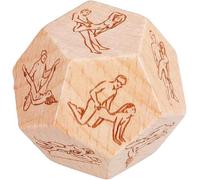 1PC Dating Decision Dice for Couples, Anniversary Dating Gifts for Couple, Fun Dice,Wooden Night Couples Dating Decision Romantic Gifts for Husband Wife Boyfriend Girlfriend Women Men (B)