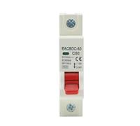 1pc DC 1000V 1P Solar Circuit Breaker Overload Protection Switch 6A 10A 16A 20A 25A 32A 40A 50A 63A MCB for Photovoltaic PV NWPNLXEA(50A)