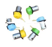 1pc DC 6V 12V 24V Peristaltic Pump Dosing Water Pump DC electronic starter Tube For Aquarium Analytical IINKUEYK(6V tablet)