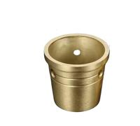 1pc de Couvre-pieds de Meuble en Cuivre Massif, Embout en Laiton Brossé, | De Couvre-pieds de Meuble en Cuivre Massif, Embout en Laiton(10)