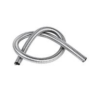 1pc de longueur en acier inoxydable 304 Tube métallique 1 mètre tuyau fileté câble tuyau de protection du manchon de tuyau flexible (Size : ID 10mm x 1M)