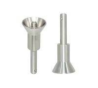 1pc de pène à verrouillage à bille à ressort à libération rapide de type bouton en acier inoxydable de diamètre 16mm/20mm, goupille de verrouillage limiteuse utilisée pour navires, 16x10mm