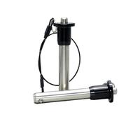 1pc de pène à verrouillage à bille à ressort à libération rapide en acier inoxydable de diamètre 10mm, goupille de positionnement de type bouton pour navires, 10x30mm