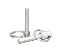 1pc de pène à verrouillage à bille à ressort en acier inoxydable de diamètre 16mm, goupille à libération rapide utilisée pour équipements de fitness, 16x20mm