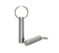 1pc de pène de verrouillage à bille à ressort de diamètre 6mm/6.35mm, pène de sécurité à libération rapide en acier inoxydable avec anneau de traction utilisé pour les enceintes line array, 6x57mm
