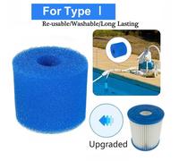 1pc de type I - Éponge filtrante de piscine, filtres en mousse lavables réutilisables adaptés aux accessoires pour cartouches d'eau de