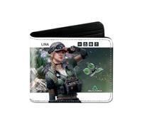1pc Delta Force Périphérique Portefeuille Game Périphérique Cuir Portefeuille Imprimé Court Section, Sty 12, One Size, Mignon
