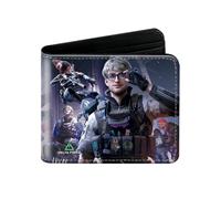 1pc Delta Force Périphérique Portefeuille Game Périphérique Cuir Portefeuille Imprimé Court Section, Sty 14, One Size, Mignon