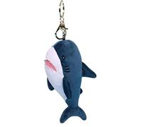 1pc Dessin Animé Shark Peluche Peluche Porte-clés Téléphone Portable Chaîne De Dessin Animé Charme Pendentif Pendentif À Dos Suspendu Porte-clés Plaque Connexion Accessoires De Voiture