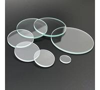 1PC Dia 20.5mm/ 24mm /29mm/ 45mm/ 47mm/ 50mm /51mm/ 52mm/ 55mm /58mm /59mm/ 60mm /65mm /75mm Lentille En Verre Plat Ronde for Lampe De Poche Phare Vélo Lumière ( Size : 45mm x 2mm , Color : 1PC )