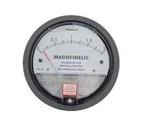 1pc Differential Pressure Gauge Professional Barometer Aluminum Alloy Mechanic Customize Manometer For Medical Equipment Etc.(-125-125pa)