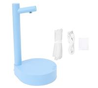 1PC Dispensateur de pompe à bouteille électrique portable 6 Vitesses réglables pour Utilisation extérieure du bureau à domicile (Bleu)
