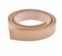 1pc DIY Blank Veg Tanned Leather Strip Strap Belt Handmade 100-130cm Pick Width
